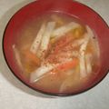 きらり流れ星's cooksnap of when they made 大根 人参 ねぎの味噌汁^^.