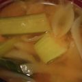 ヨシヨッシー's cooksnap of when they made 小松菜と玉ねぎの味噌汁.