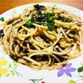 kinniko's cooksnap of when they made 絶品★柚子胡椒＆醤油バターの海苔パスタ.