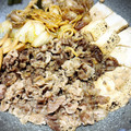 サンタJr's cooksnap of when they made 意外と簡単！すき焼き.