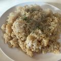 papikun's cooksnap of when they made 残り物のカレーを使ったチャーハン.