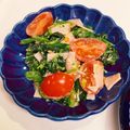 クックUR1SUQ☆'s cooksnap of when they made 簡単♬ほうれん草とハムのごまマヨサラダ♪.