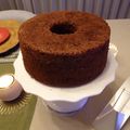melmarilyn's cooksnap of when they made 卵白消費！チョコレートシフォン.