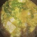 sara99's cooksnap of when they made 韓国風 辛いスープ 豆腐と卵&パクチー.