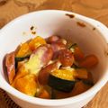 こるだ's cooksnap of when they made かぼちゃとソーセージのマヨグラタン.