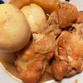 クック0PPZLU☆'s cooksnap of when they made 鶏手羽元と大根の甘辛煮込み.