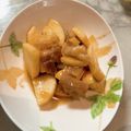 こうちゃん19's cooksnap of when they made 簡単に美味しい【豚と長芋の甘辛炒め】.