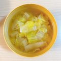 こーやんたん's cooksnap of when they made ∴　白菜だけのスープ　∴.