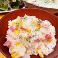 mii☆14's cooksnap of when they made ☆とうもろこしの炊き込みピラフ☆炊飯器.