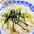 みっちゃん❇️68's cooksnap of when they made ふきと油揚げの混ぜ寿司.