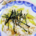 みっちゃん❇️68's cooksnap of when they made ふきと油揚げの混ぜ寿司.