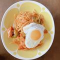 クックGI9JOR☆'s cooksnap of when they made コストコのサルサソースでパスタ.