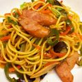 おこわだいすき※'s cooksnap of when they made 万能味ソースで！コクうまナポリタン.