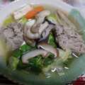 naotin♪'s cooksnap of when they made いわしのすり身とれんこんのつみれ汁.