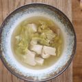 みるく茶's cooksnap of when they made 豆腐白菜スープ♪簡単ストレス解消に薬膳.