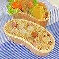 〜みみ〜's cooksnap of when they made 大根とウインナーの炊き込みごはん.