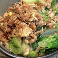 saki1010's cooksnap of when they made 塩昆布とレタスの和風チャーハン.