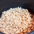 myufair's cooksnap of when they made 鶏そぼろ☆簡単しっとりめんつゆお弁当に.