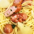 やえまりも's cooksnap of when they made ほっこり！ジャーマンポテトスープパスタ.