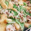 まりりりりん♡'s cooksnap of when they made メインにも✩.*˚水菜と豚肉のさっと煮.