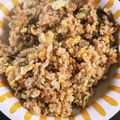 leomiya's cooksnap of when they made 炊き込みご飯がチャーハンに！リメイク料理.