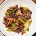 ◇うずらちゃん◇'s cooksnap of when they made 舞茸と牛肉のすき焼き風炒め☆お肉柔らか！.