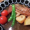 くまぴこ222's cooksnap of when they made 旨い！簡単…圧力鍋で柔らかスペアリブ♪.