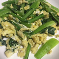 クック2H9MD0☆'s cooksnap of when they made 白だし入り小松菜の卵とじ.