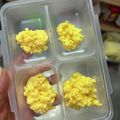 ちぇりさん＊'s cooksnap of when they made ●離乳食 後期●万能♡レンジde炒り卵.
