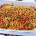 ☆★ケイト★☆'s cooksnap of when they made ホットプレートで簡単コク旨トマトパスタ☆.