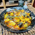 料理男子部's cooksnap of when they made **エビ★ナス★トマトのカレー炒め**.