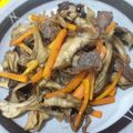 munegoro38's cooksnap of when they made 牛レンコンまいたけの甘辛炒め.