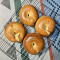 beccouchan's cooksnap of when they made 基本の全粒粉ベーグル.