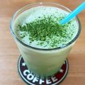 ∞らら∞'s cooksnap of when they made 材料5つ♪スタバ風抹茶フラペチーノ.