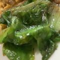 MULA's cooksnap of when they made 簡単☆シンプル☆レタスだけのごま油炒め♪.