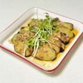 ゆーじん１１４'s cooksnap of when they made フライパンで簡単☆ゴマ油で焼きナス☆.
