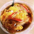 yokyomami's cooksnap of when they made 簡単！ふわとろ天津飯（甘酢）.