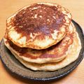 mizuponksk's cooksnap of when they made もちふわホットケーキ.