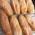 だんこいもころ's cooksnap of when they made 【HB】ピリ辛 明太子フランスパン.