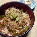 うたかた。's cooksnap of when they made 天かすわさび納豆.