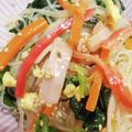 ぺろりはるる's cooksnap of when they made ■中華風♪ほうれん草の春雨サラダ■.