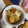 クック49L4Ho☆'s cooksnap of when they made 簡単に定番の厚揚げと切り昆布の煮物☆.