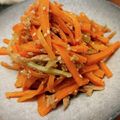 さくらバス's cooksnap of when they made にんじんとツナのしょうがきんぴら.