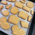 臼どん's cooksnap of when they made 強力粉で作るサクサクきなこクッキー.