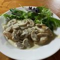 レディー・ババア's cooksnap of when they made 鶏とマッシュルームのクリームソテー.