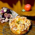 petitdolce's cooksnap of when they made ふわふわアップルリング.