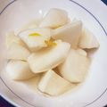 やよい・M's cooksnap of when they made ☆近所で話題になった☆大根の漬物＊簡単.