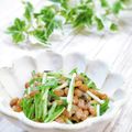 Satoco❋'s cooksnap of when they made 水菜と納豆のサラダ.