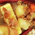 私市ビッキーズ津門巳's cooksnap of when they made “肉じゃが玉子なめ茸のみそあんかけ”.