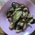 Kaoruby's cooksnap of when they made ナスとネギと豚肉の炒め物.